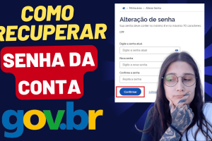 recuperar senha da conta gov br